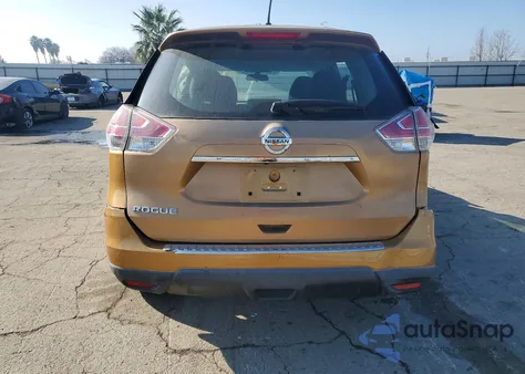 2015 Nissan Rogue S from USA, damaged, VIN KNMAT2MT8FP504923